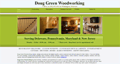 Desktop Screenshot of douggreenwoodworking.com